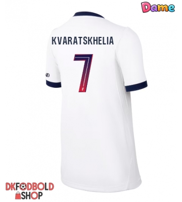 Paris Saint-Germain Khvicha Kvaratskhelia #7 Udebanetrøje Dame 2026-27 Kort ærmer